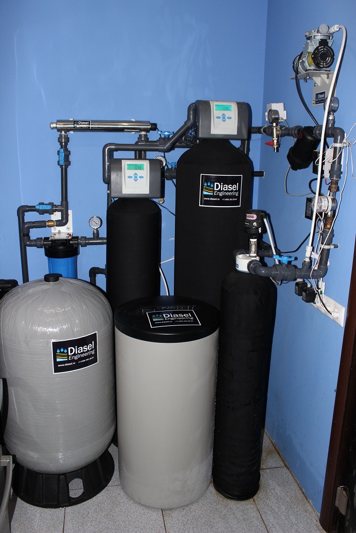 Комплексная система очистки воды для частного дома
