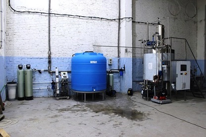 Подготовка воды для химического производства