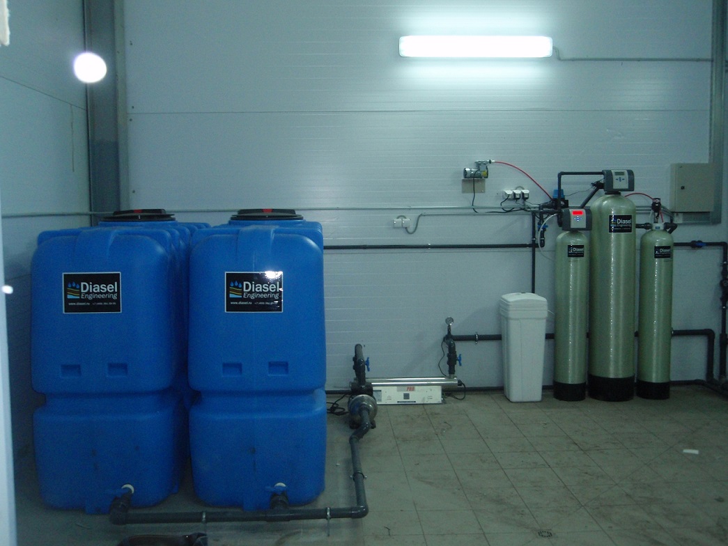 Система очистки воды для складов