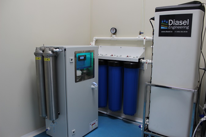 Система очистки воды для лаборатории Диасел