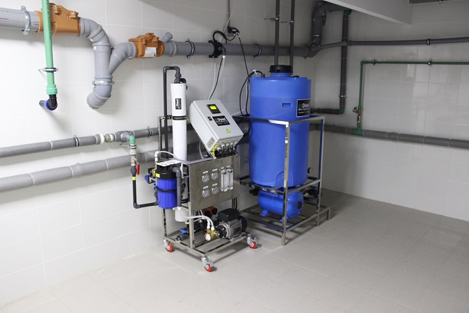 Система очистки воды для промышленного парогенератора