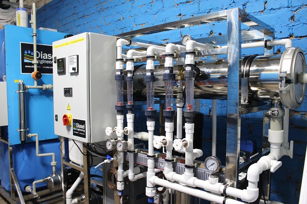 Промышленная водоподготовка на базе установки обратного осмоса и электродеионизации