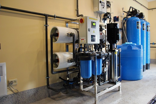 Промышленная система очистки воды для предприятий