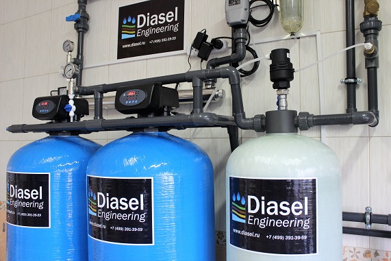 Очистка воды в промышленности Диасел