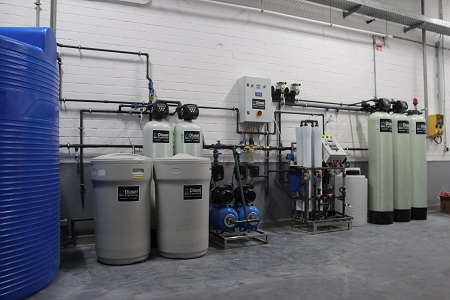 Система фильтрации воды на производстве