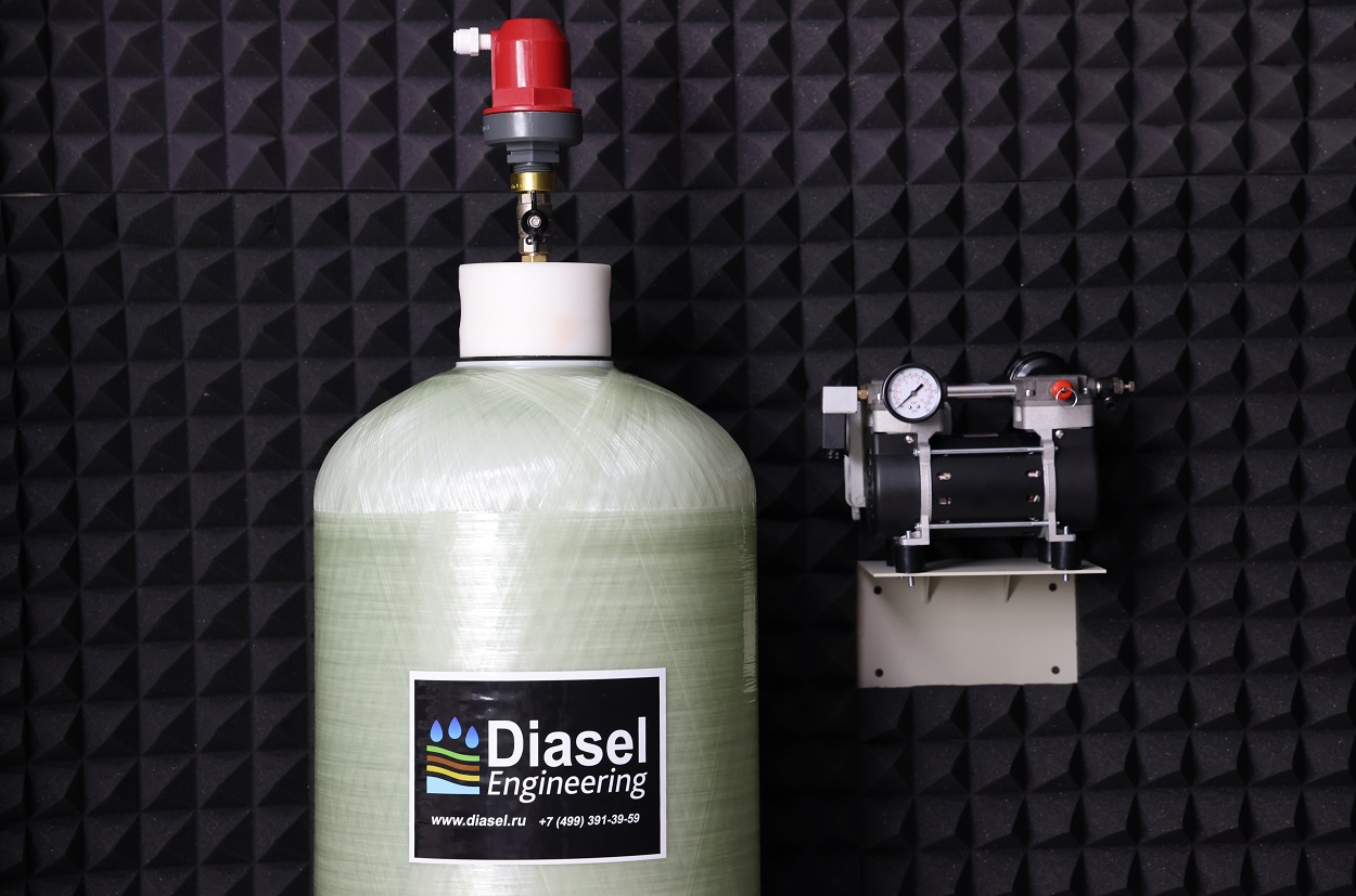 Аэрационная система для обезжелезивания воды DFA 1465