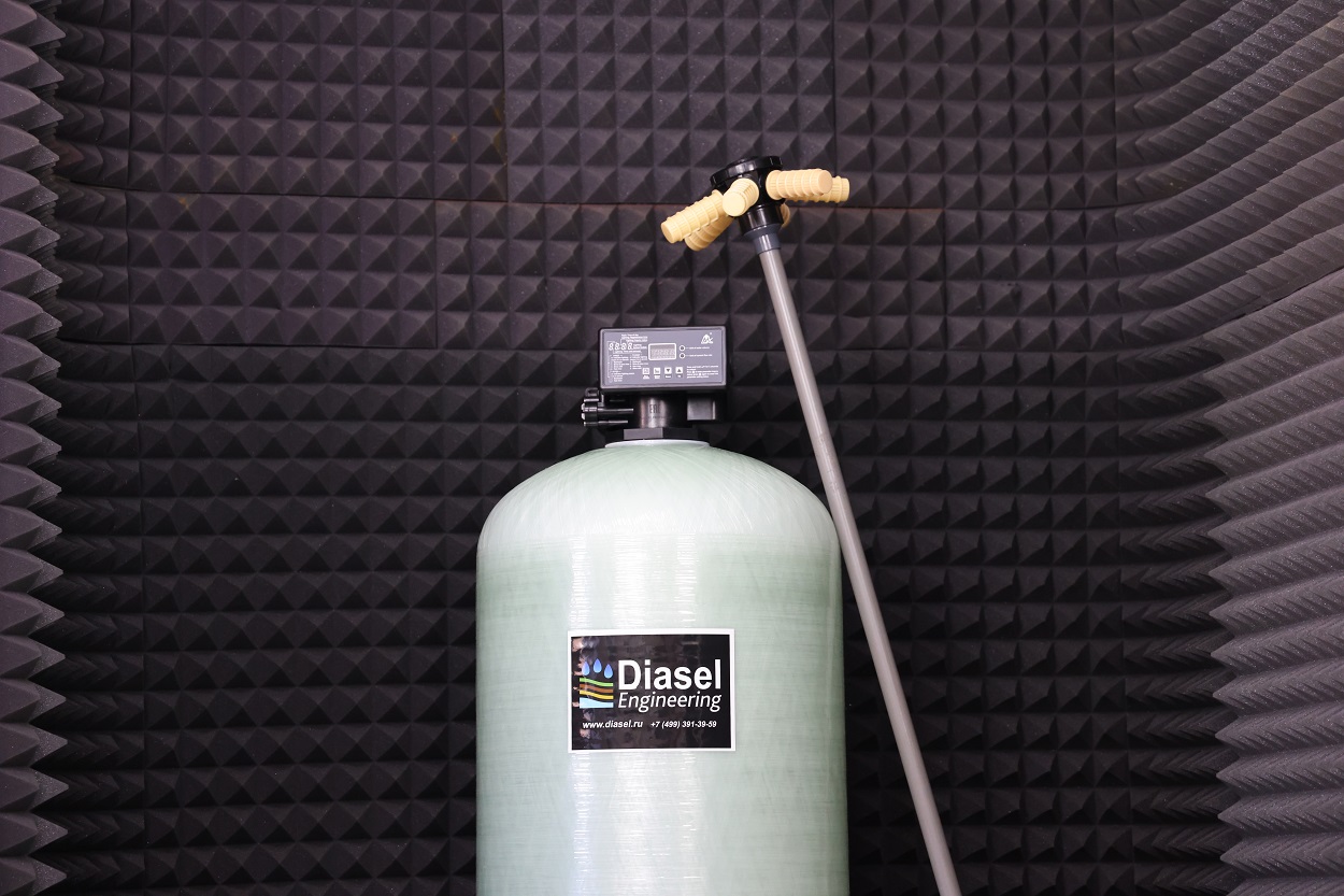 Анионитовая фильтрация воды DFD 1865