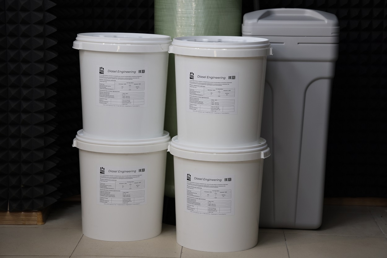 Анионитовая очистка воды DFD 1465