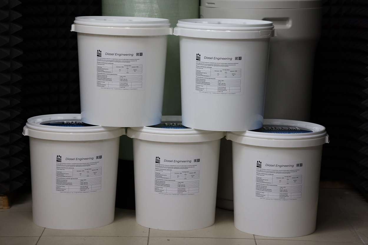 Анионитовая очистка воды DFD 1665