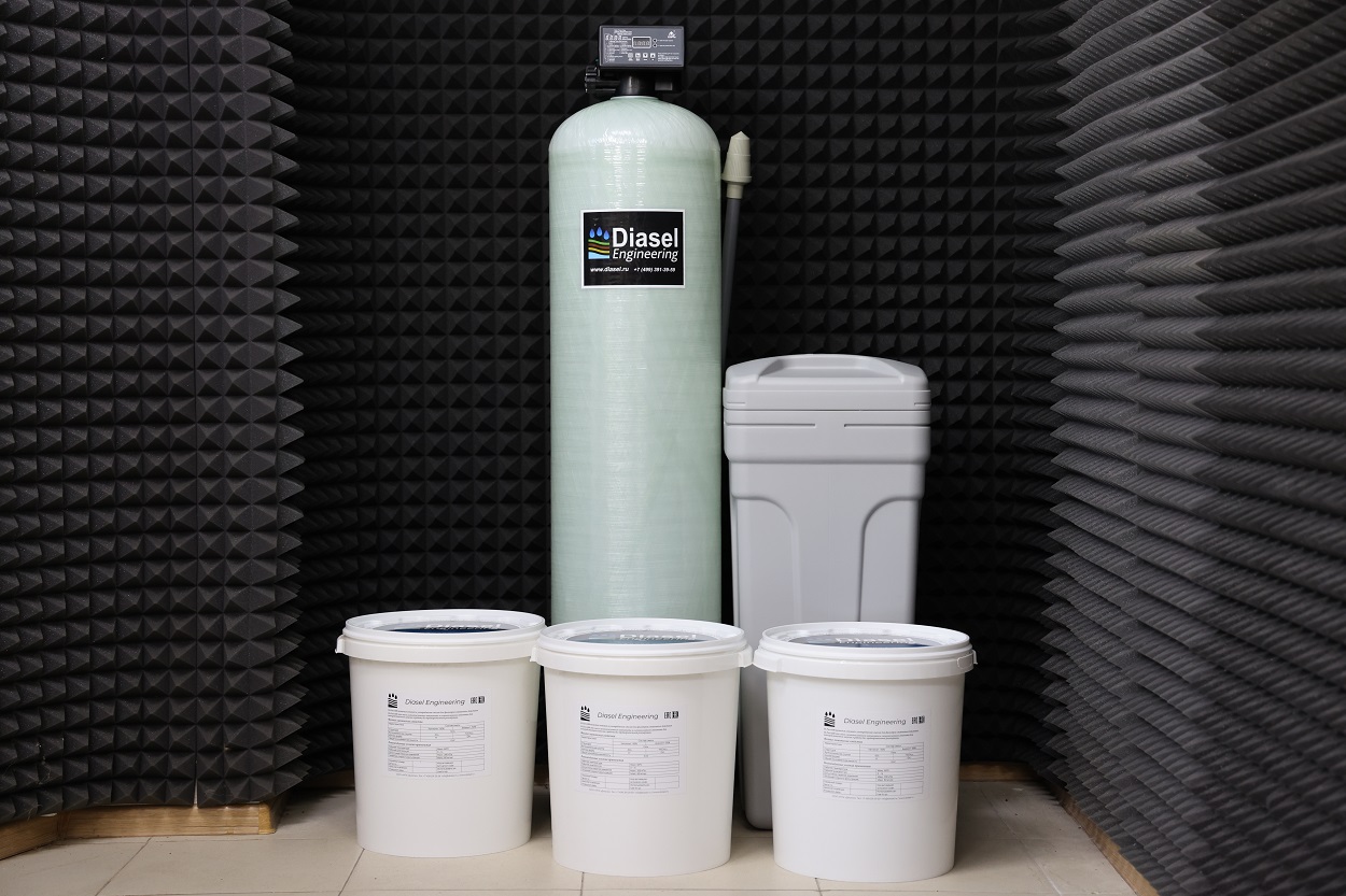 Анионитовые фильтры умягчения DFD 1354