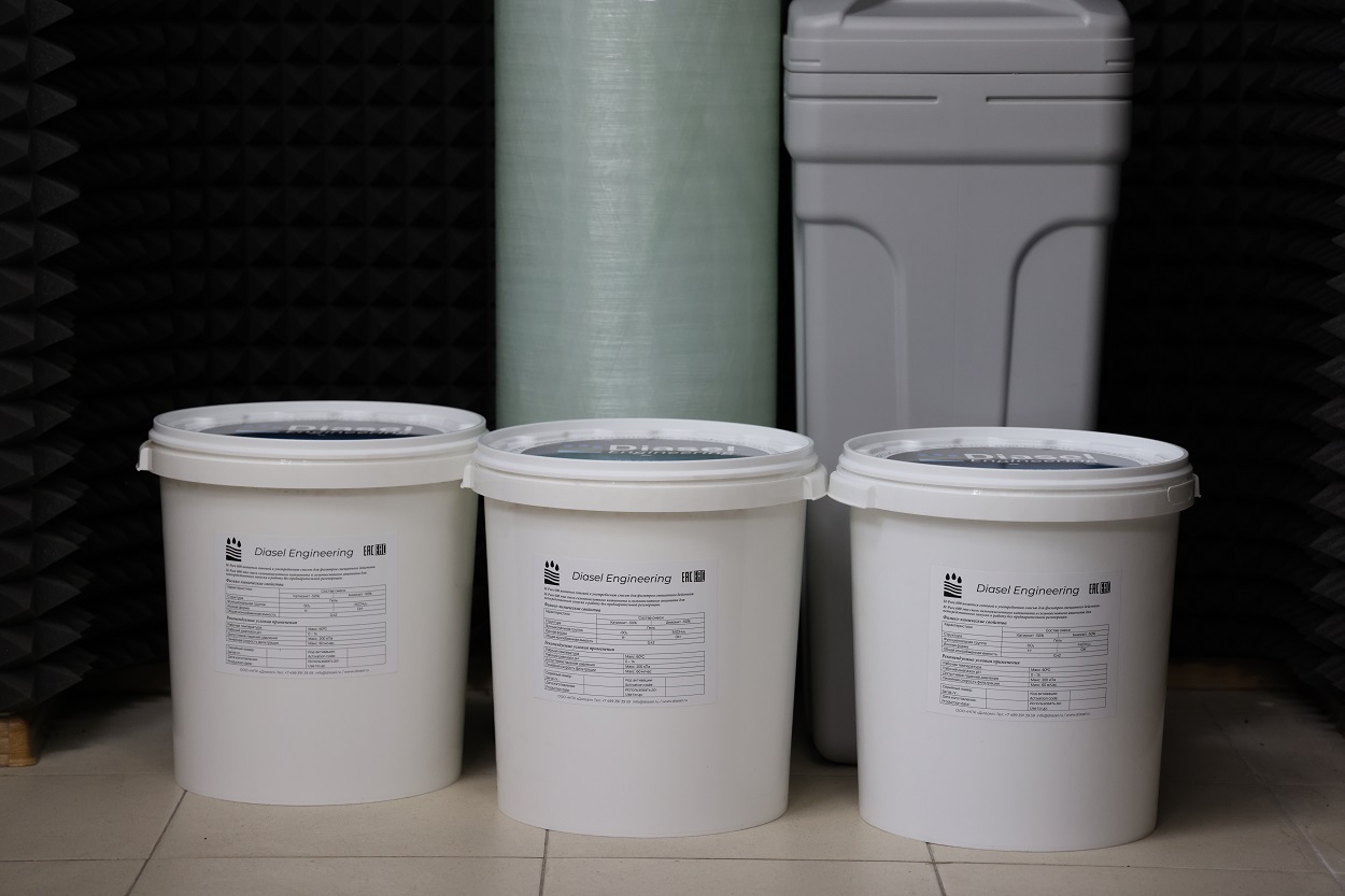 Фильтр анионитовый ионообменная очистка DFD 1354