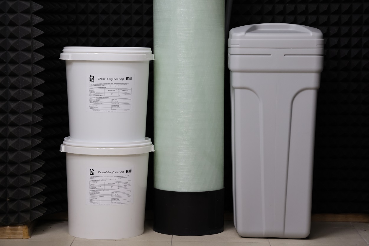 Фильтр анионитовый в умягчении воды DFD 1252