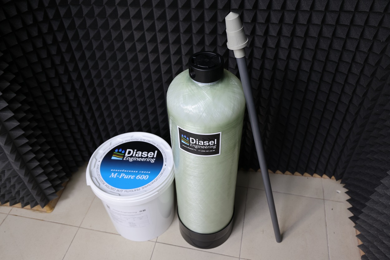 Фильтр смешанного действия деионизация воды 1035