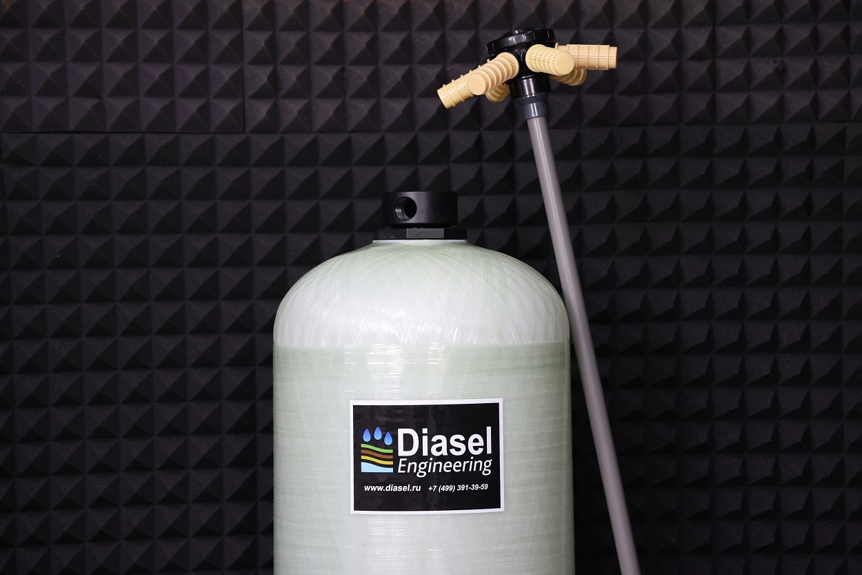 Фильтр смешанного действия деминерализует воду 1665