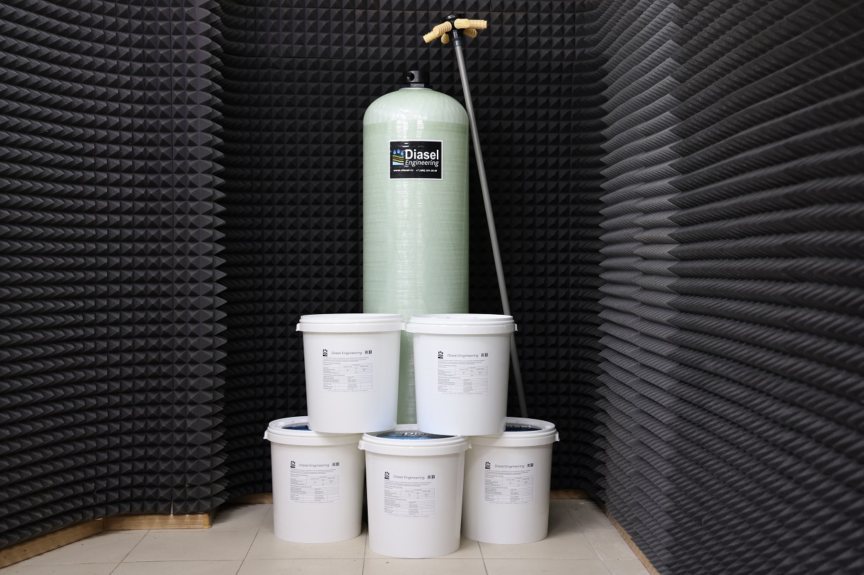 Фильтр смешанного действия и смола м пюр 1665