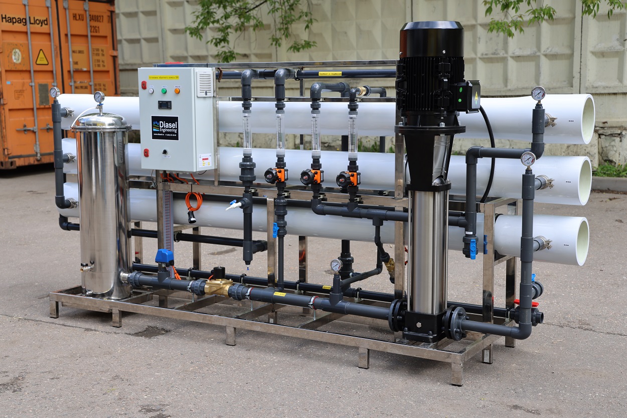 Готовая станция обратного осмоса DRO-8040-9