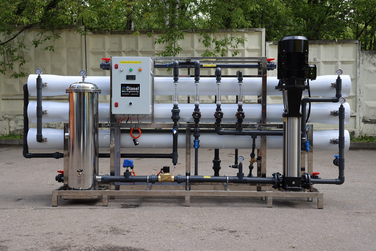 Готовая установка обратного осмоса DRO-8040-9