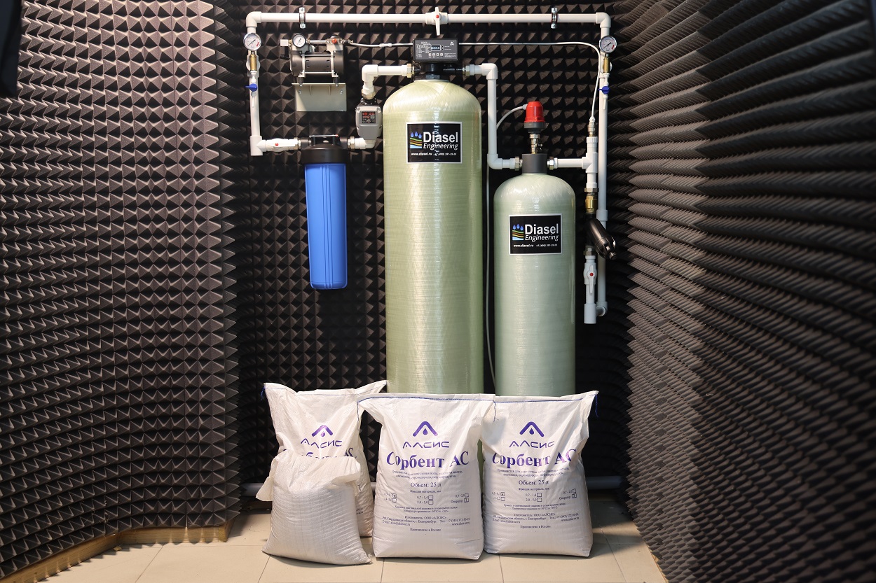 Готовое решение для обезжелезивания 2000 лч