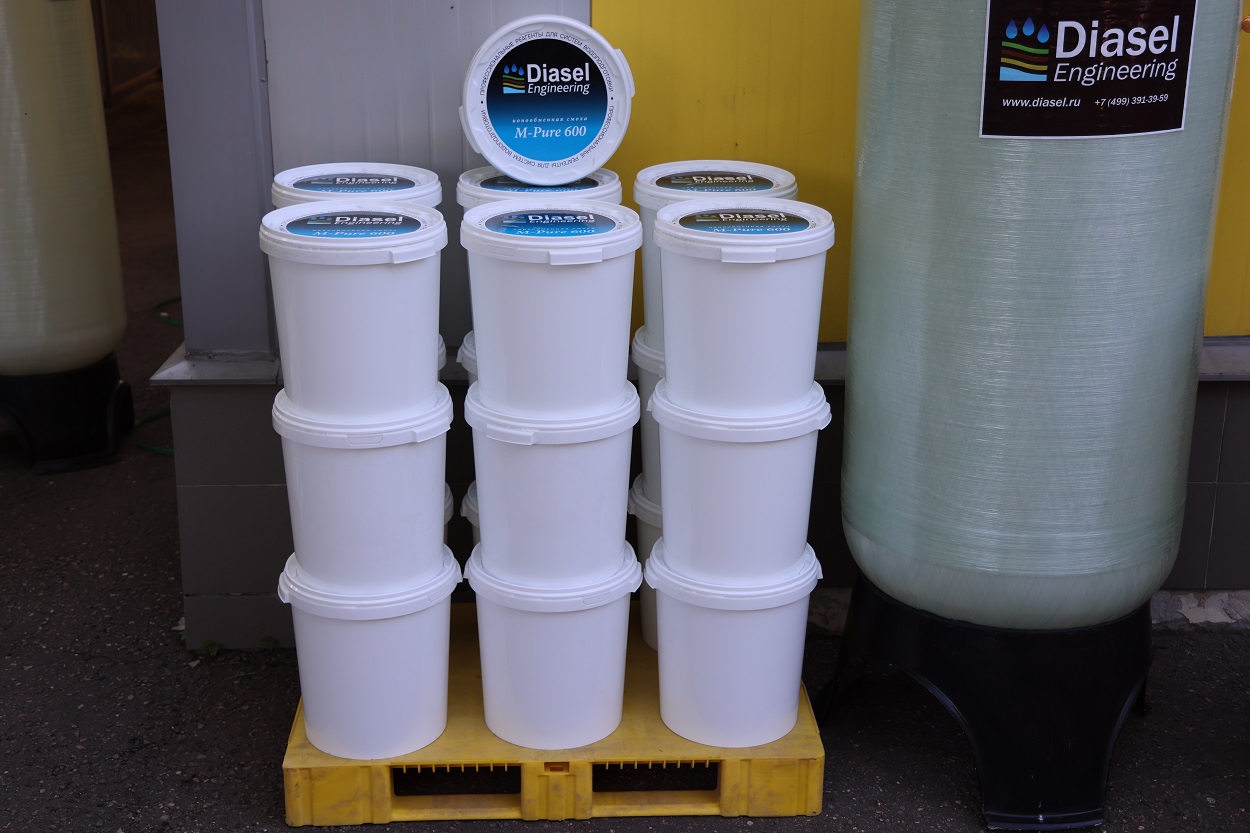 Фильтр катионитовый DFD 3072 с ионообменной смолой м пюр