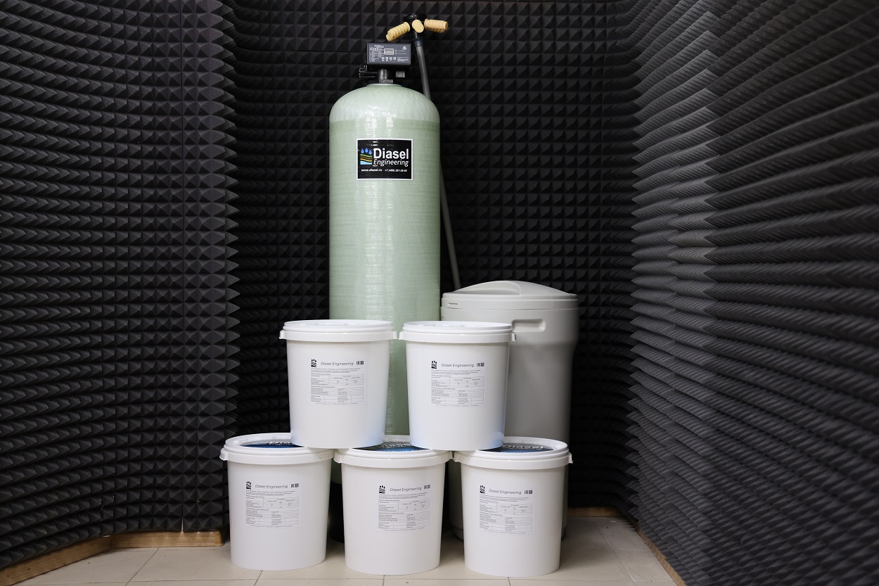 Фильтр катионитовый с ионообменной смолой DFD 1665