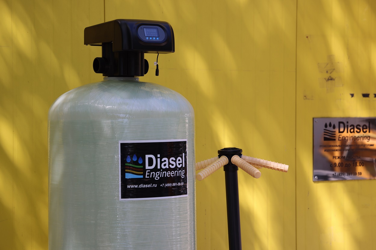 Обезжелезиватель для воды из скважины DFIR 2162