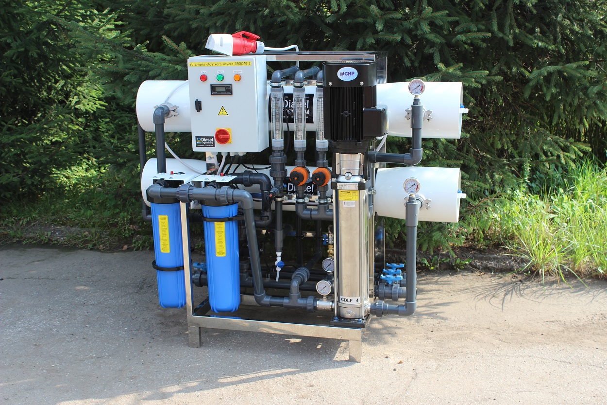 Обратный осмос станция DRO-8040-2
