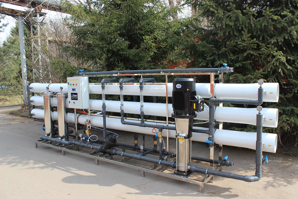 Обратный осмос в водоподготовке DRO-8040-15