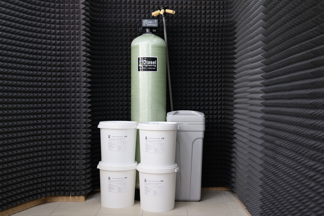 Очистка воды анионитовым фильтром DFD 1465