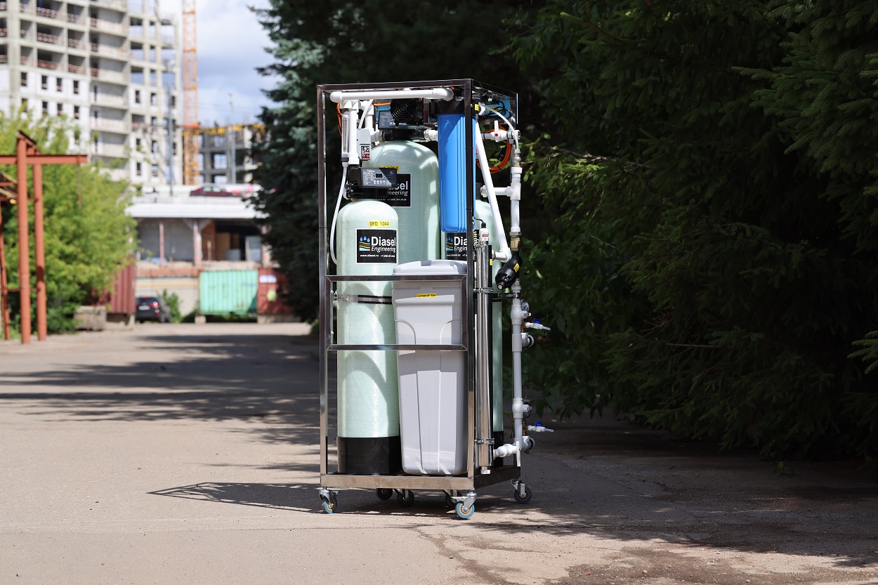 Очистка воды на раме (УФ)