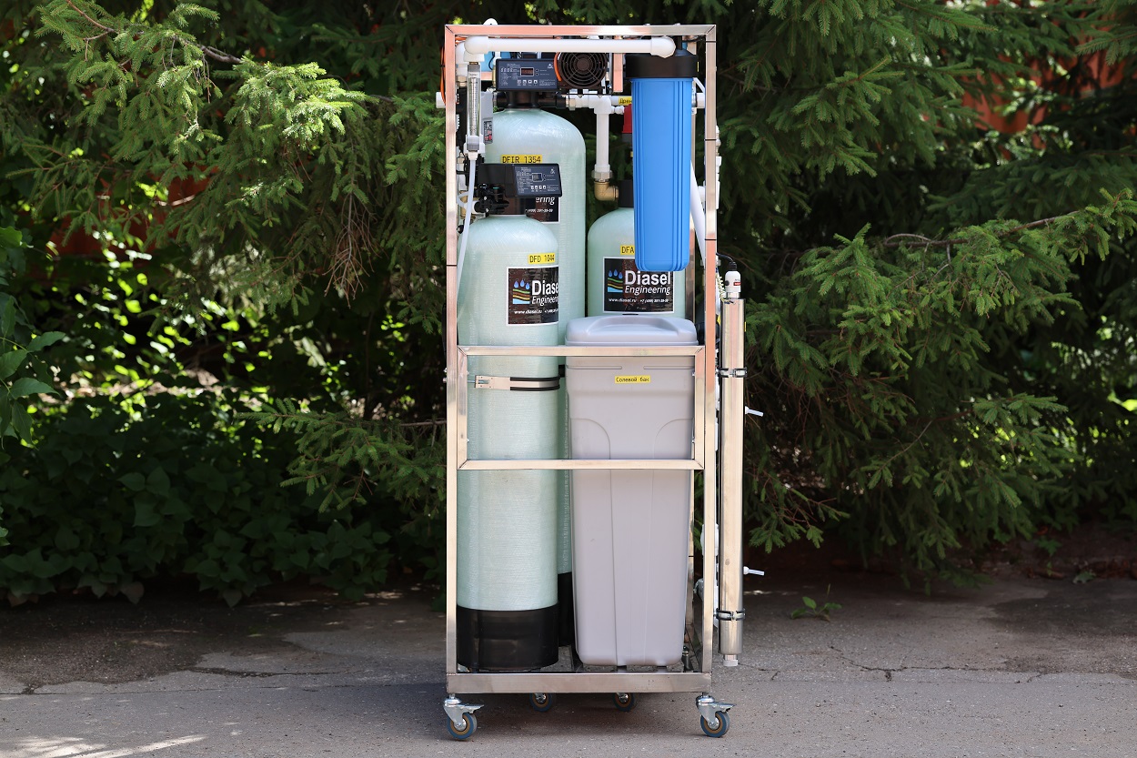 Система очистка воды на раме (УФ)