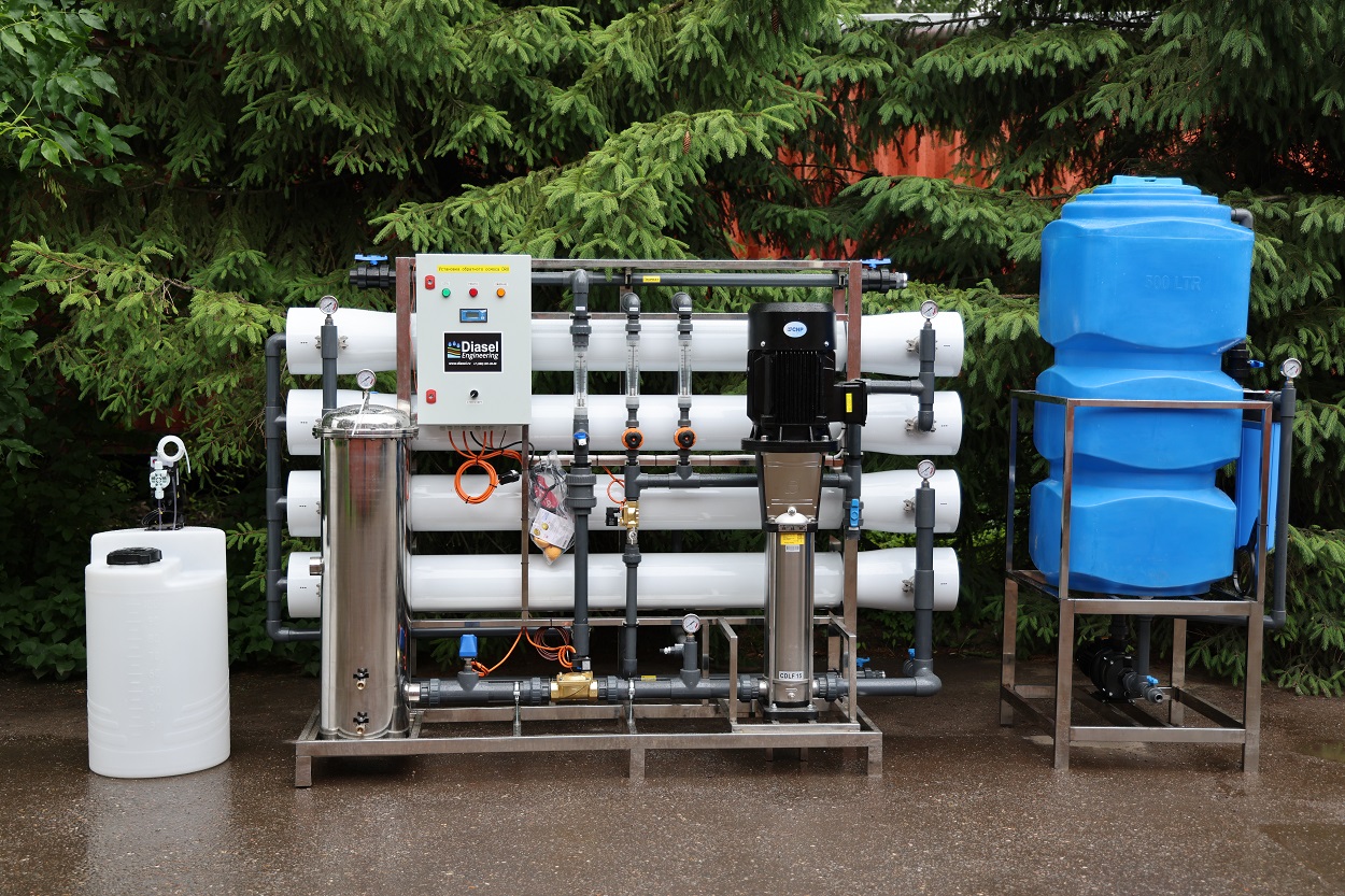 Станция обратного осмоса DRO-8040-8