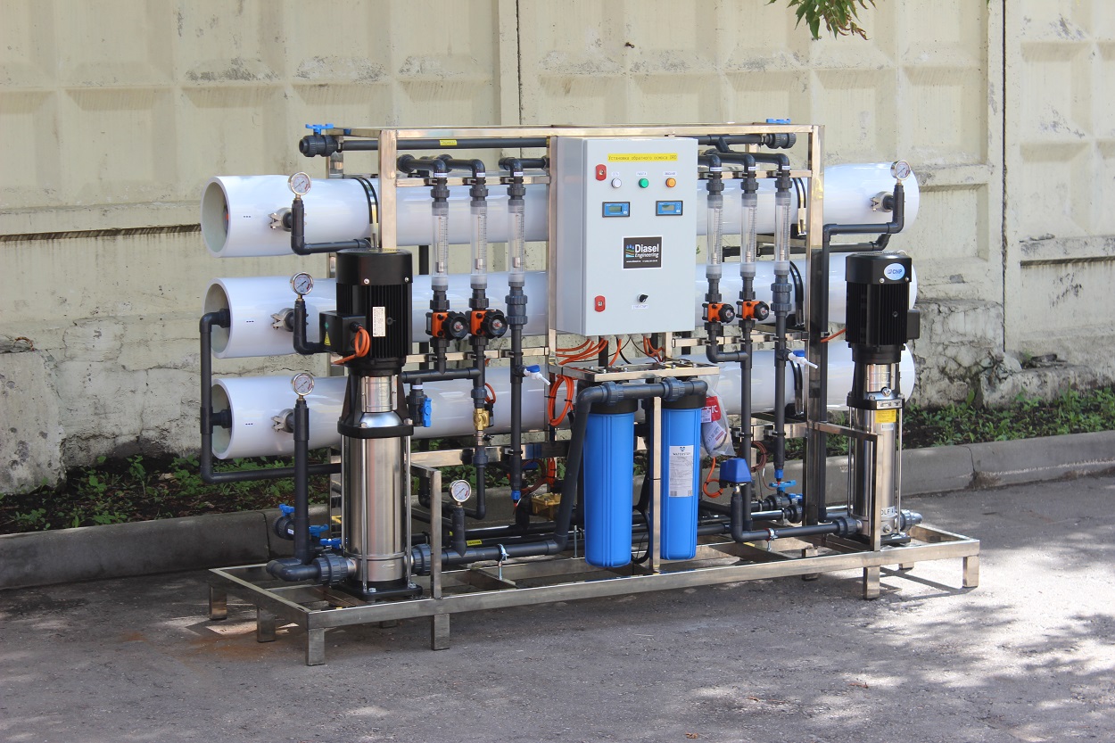 Станция обратноосмотическая DRO2-8040-6