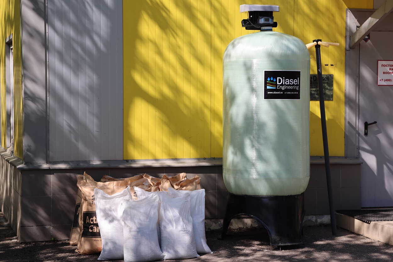 Угольник в водоподготовке DFC 3672