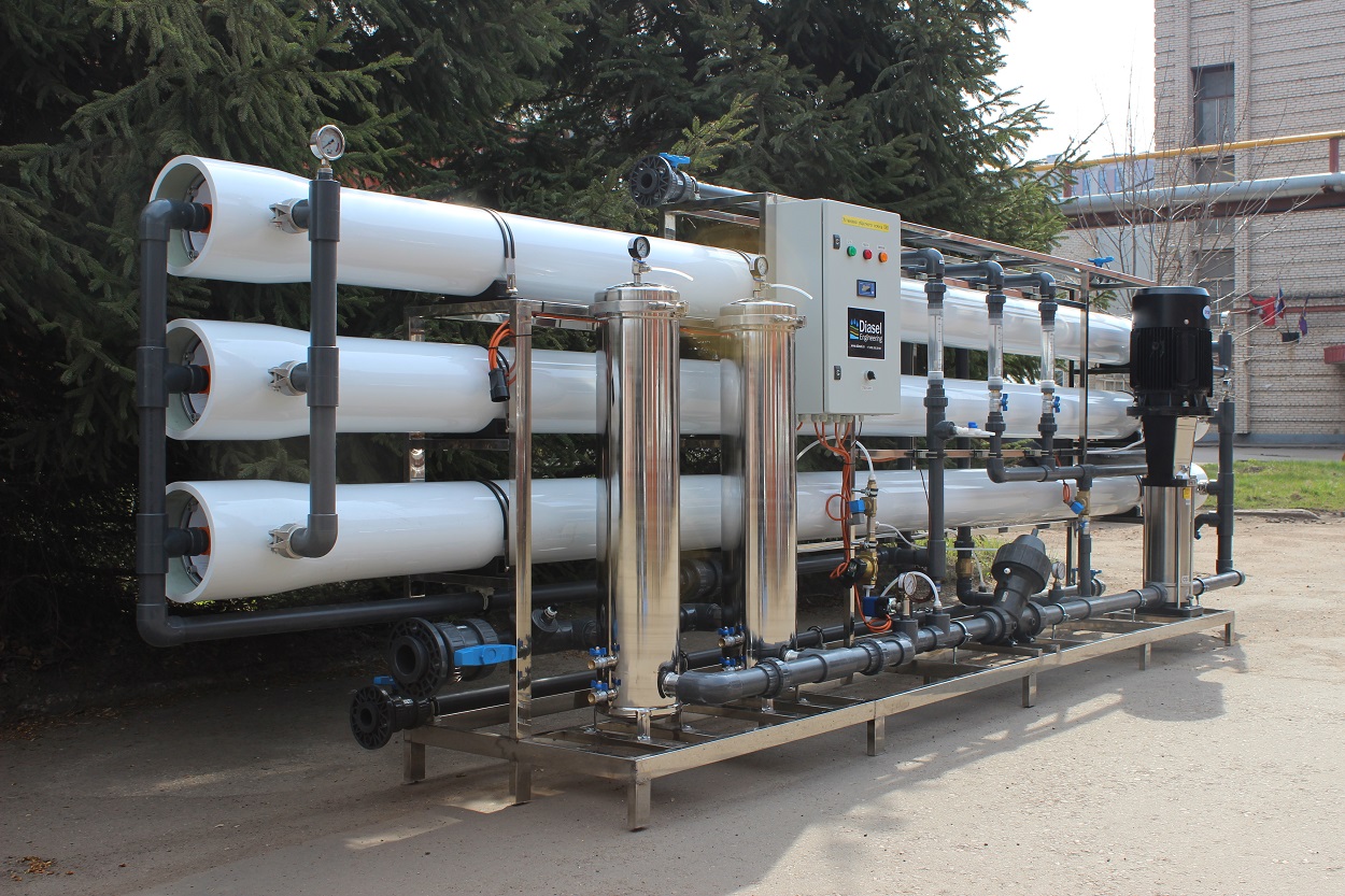 Установка обратного осмоса DRO-8040-15