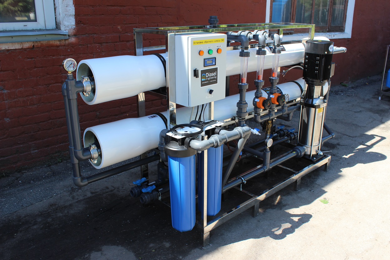 Установка обратного осмоса DRO-8040-4