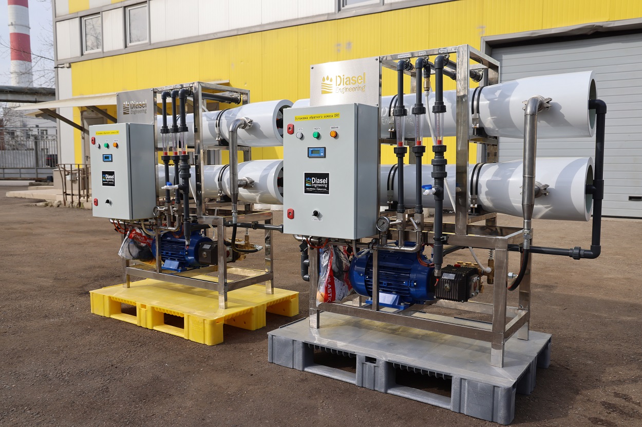 Установка обратного осмоса DRO-8040-2 морской