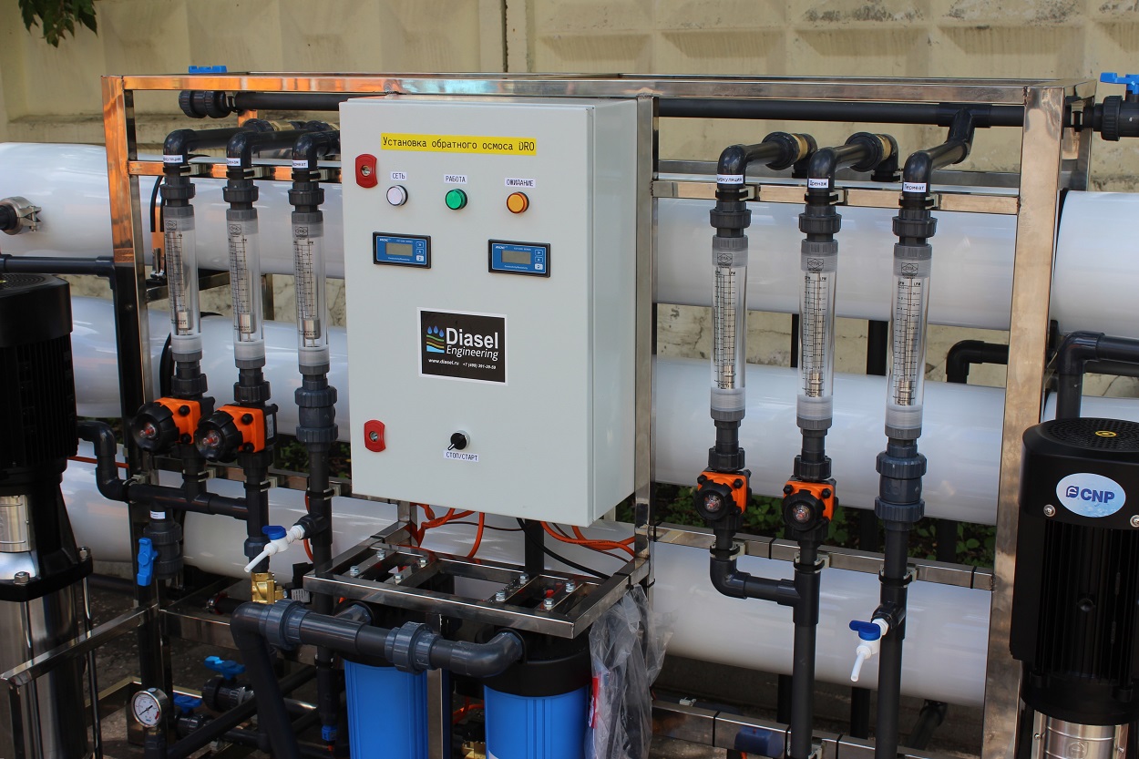 Установка обратного осмоса DRO2-8040-6