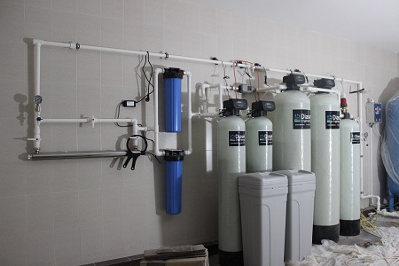 Система обезжелезивания с аэрацией