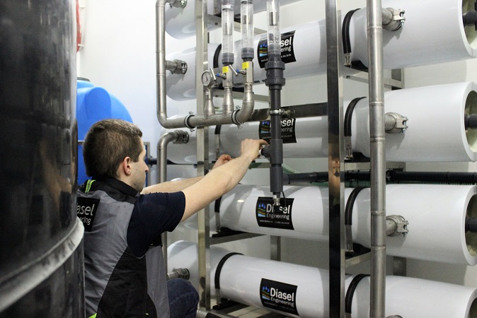 Опреснение морской воды обратным осмосом