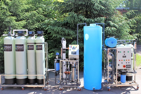 Установки получения деионизованной воды