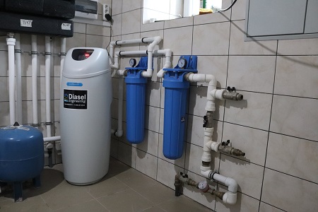 Установки умягчения типа кабинет