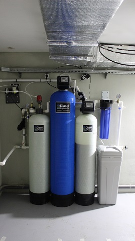 Фильтры от жесткости и железа - умягчитель и обезжелезиватель