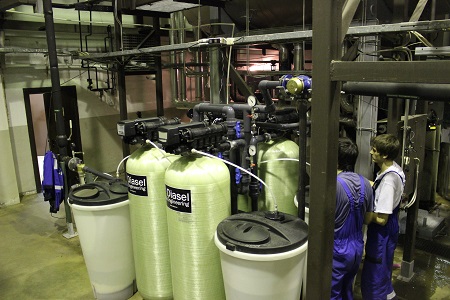 Водоочистка и очистка воды на котельной