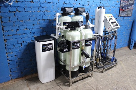 Очистка воды от ионов натрия обратным осмосом