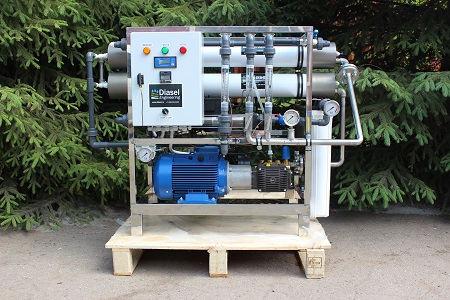 Судовые опреснители морской воды для яхт и кораблей