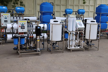 Установка фильтра по очистке воды