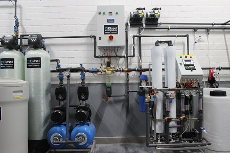 Получение воды очищенной