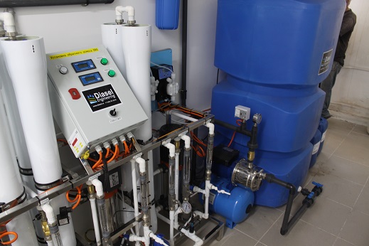 Станция деионизации воды