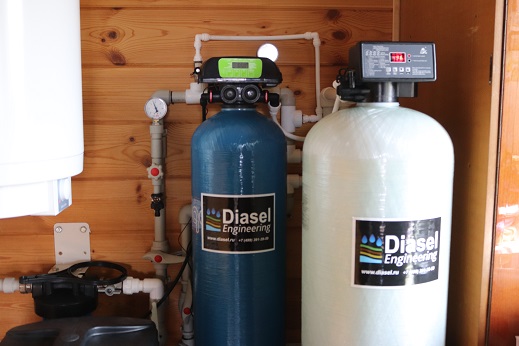 Система обезжелезивания воды для коттеджа