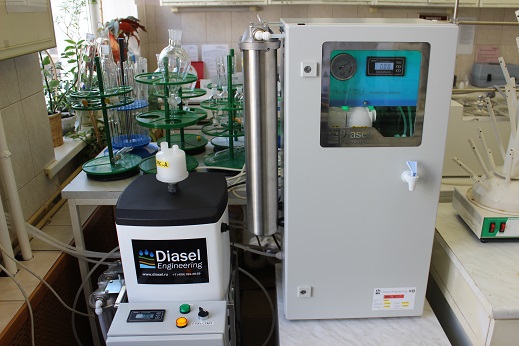 Система очистки воды для лаборатории